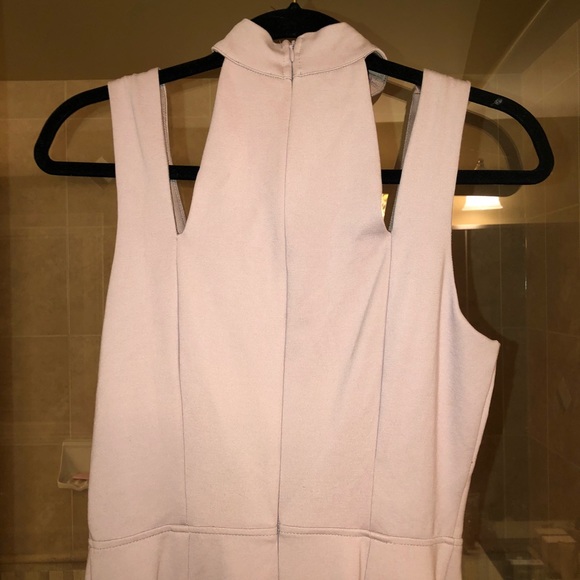 Mauve Choker Bodycon Dress - Picture 4 of 4